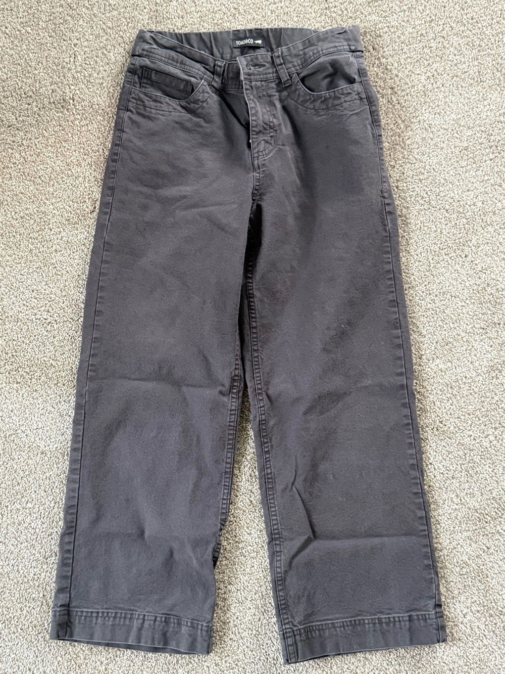 Toad&Co Earthworks wide Leg Pant - Soot